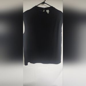 Worthington Black Sleeveless Blouse